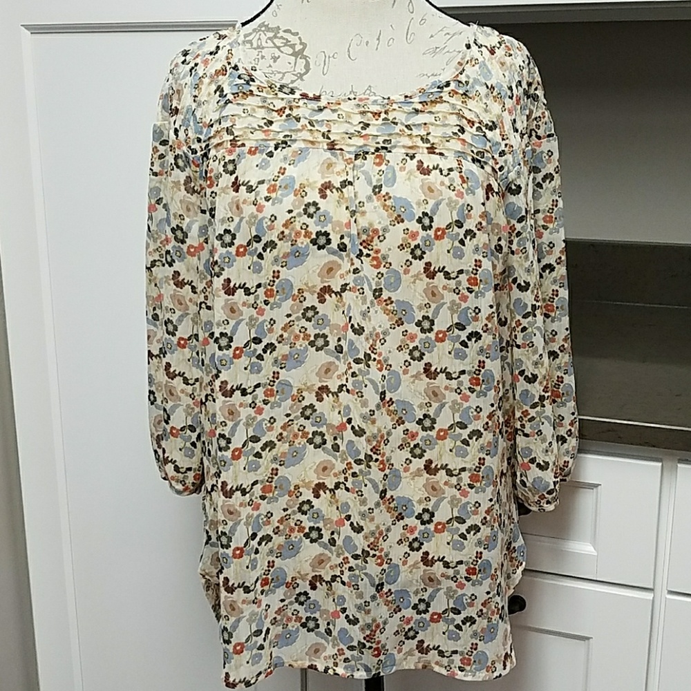 Lauren Conrad Sheer Top